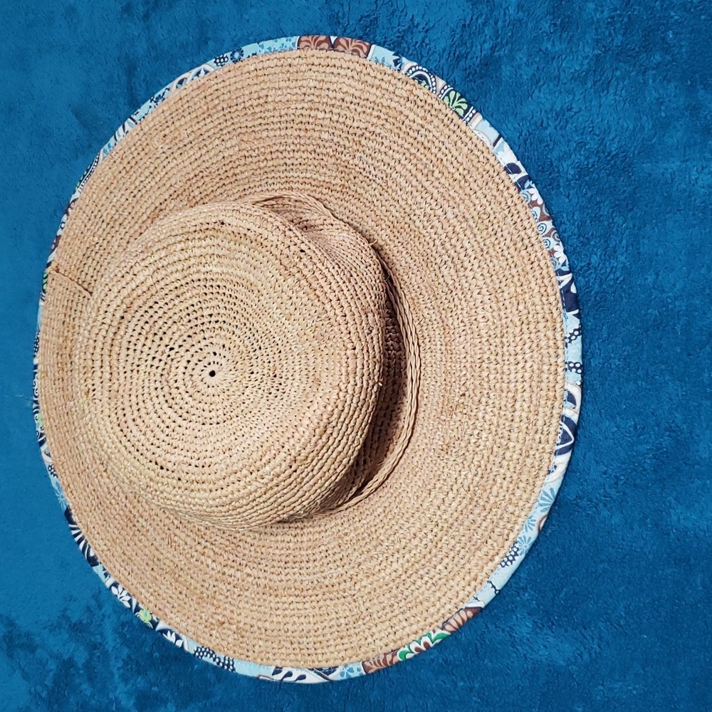 COPY - Vera Bradley Retired Hat Bail Blue (Summer 2009)